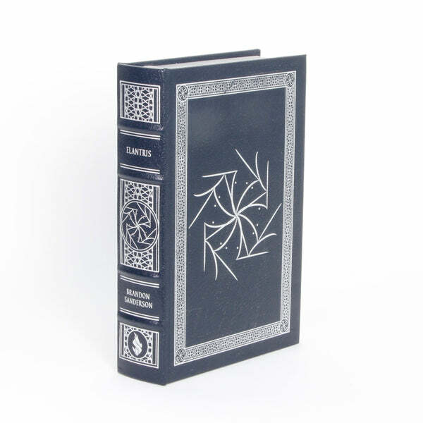 SIGNED First Print Elantris Leatherbound Book Brandon Sanderson Cosmere gallery