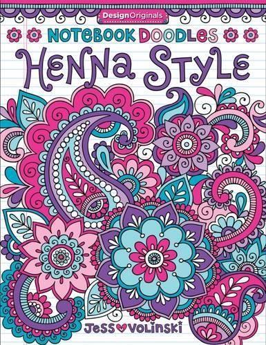 Jess Volinski Notebook Doodles Henna Style (Paperback) (UK IMPORT)