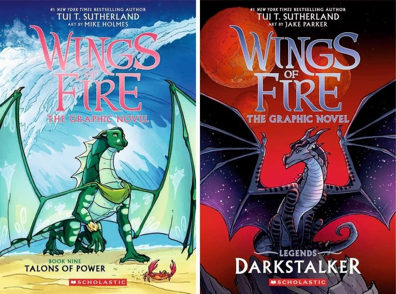 Wings of Fire Graphic Novels 10 Books Series Set Graphix Books 1-9 + Darkstalker gallery