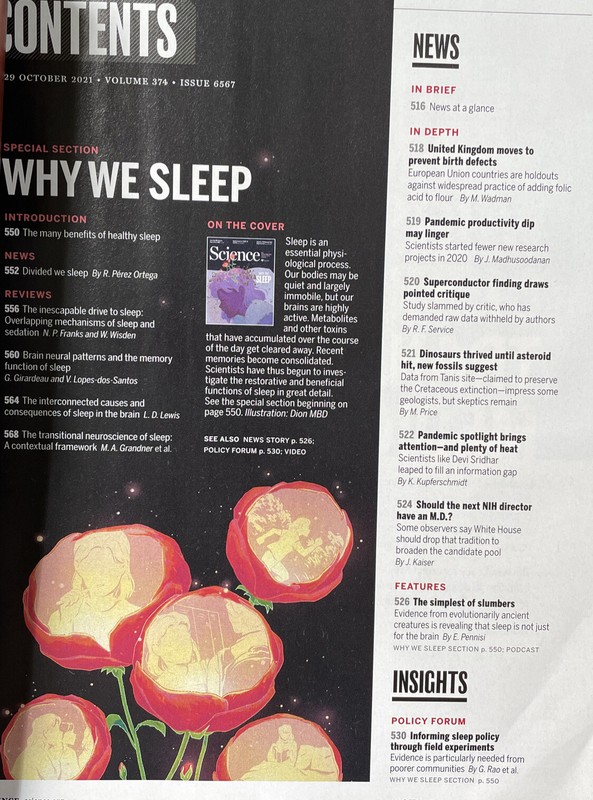 AAAS SCIENCE MAGAZINE 29 October 2021 Vol. 374, No. 6576, Pages 501-652 gallery