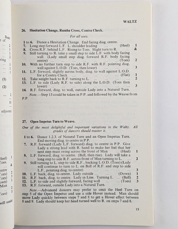 Vintage Ballroom Dancing Guides by Alex Moore - Revised Technique, Variations gallery