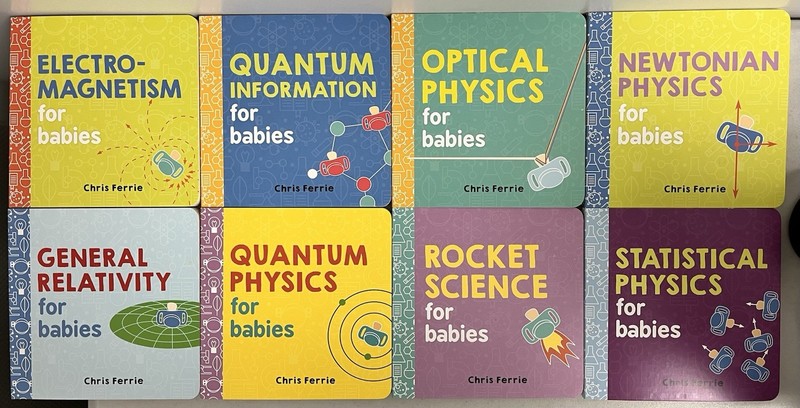 My First Science Library: 8 Board Book Set New