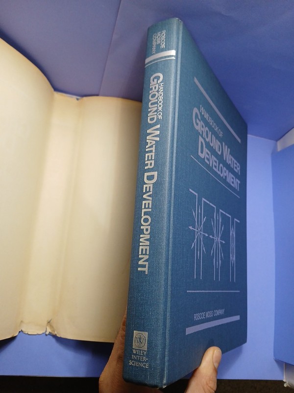Handbook of Ground Water Development by Roscoe Moss Company Hardcover GOOD gallery