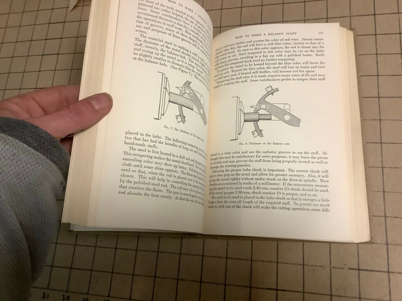 The Watch Repairer's Manual by Henry B. Fried 1st Edition 1949 HC w DJ 307pgs gallery