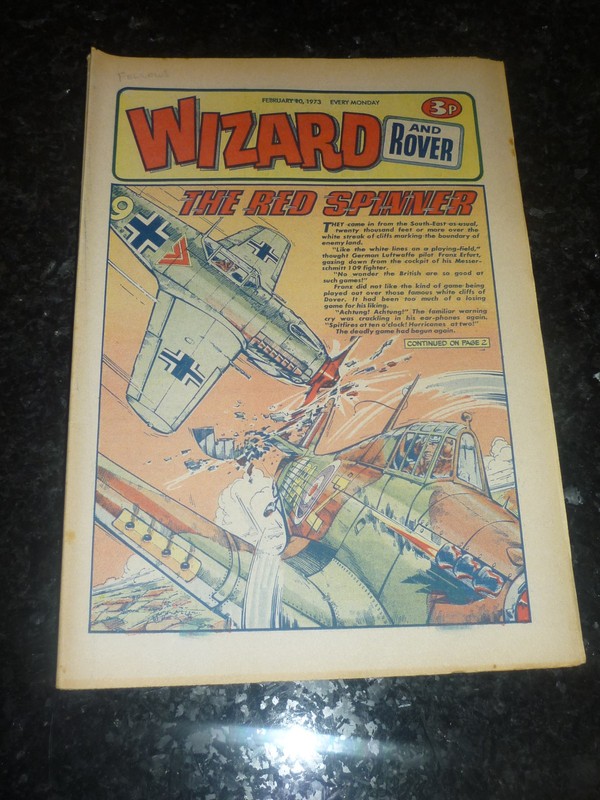 THE WIZARD & ROVER Comic – Date 10/02/1973 – UK Comic