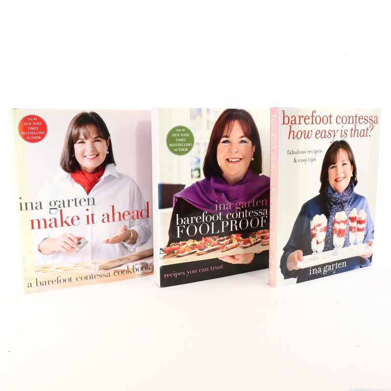 Ina Garten Barefoot Contessa Three Books First Editions