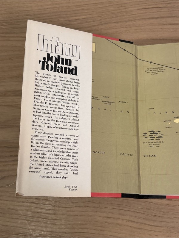 Infamy: Pearl Harbor & Its Aftermath by John Toland—1st Ed, 1982—HC/DJ/Illus— gallery