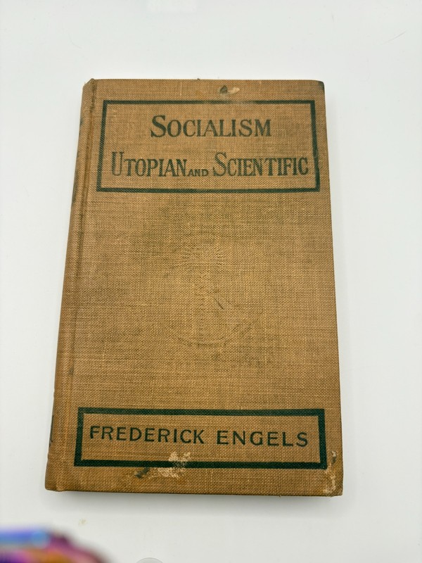 Engels Socialism Utopian And Scientific Book Communism 1908 Edition