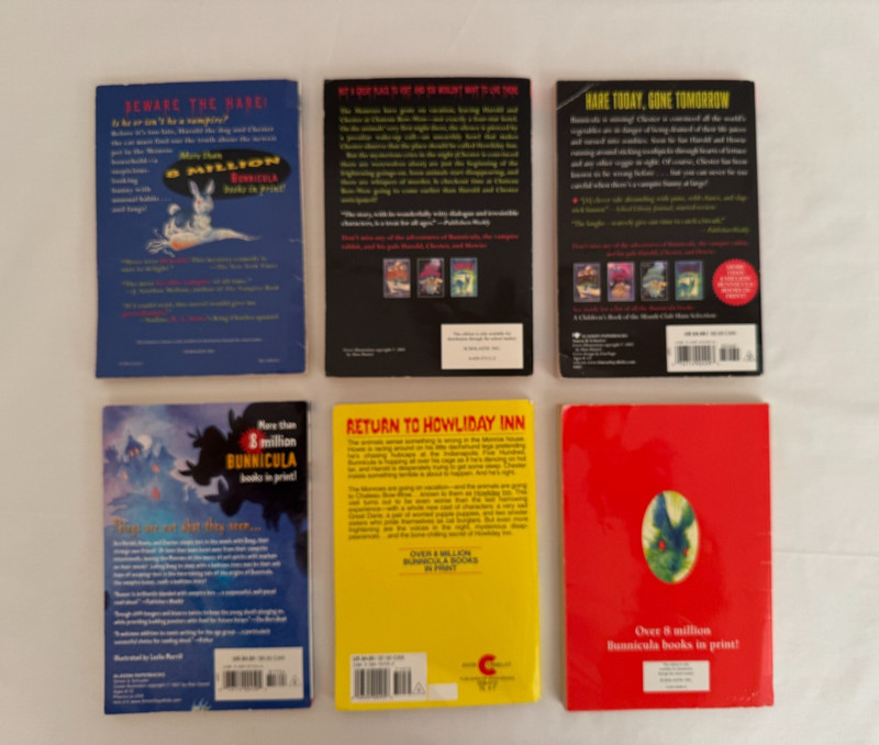 Lot of 12 James Howe Books 8 Bunnicula Books & 4 Sebastian Barth Mystery Books gallery