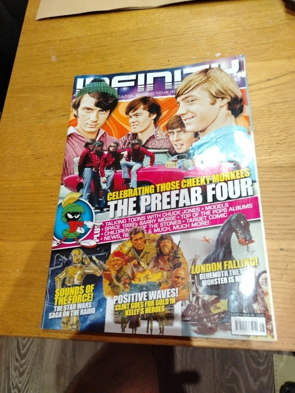 Infinity # 45 cheeky monkeys star wars London falling positive waves gallery