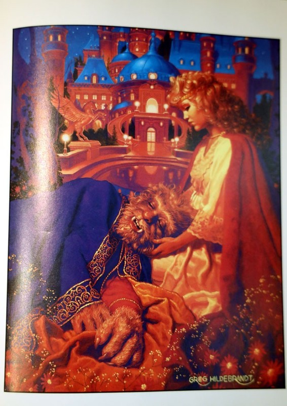Greg Hildebrandt's FAVORITE FAIRY TALES 1984 Little Simon Vintage Hardcover Book gallery