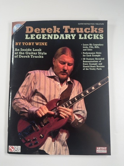 Derek Trucks Legendary Licks Guitar Sheet Music | Electric Guitar TAB Transcri..