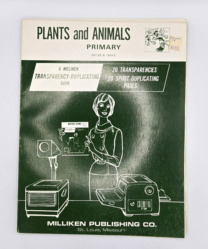 Milliken Full Color Transparency Duplicating Book lot of 5 Science Space & More! gallery