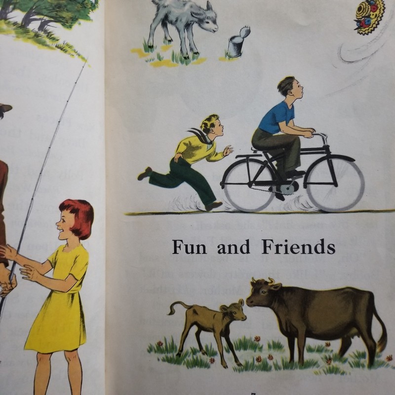 VINTAGE: New Friends and New Places (Various Authors & Illustrators - 1955) gallery