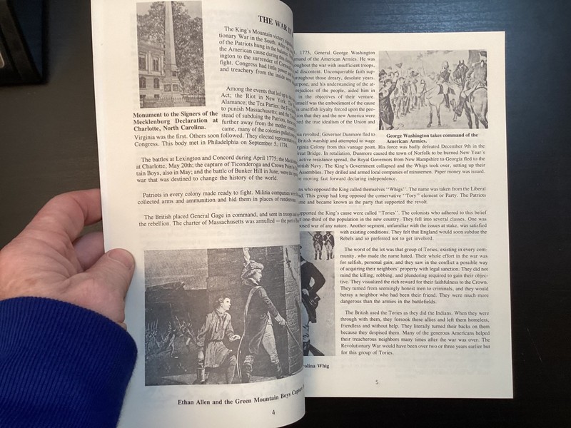 2 King's Mountain PB Books: One Heroic Hour, 1780 Battle With Fire and Sword gallery