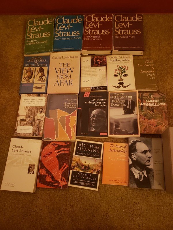 Vintage Claude Levi-Strauss Book Set Lot 20 TOTAL HC + PB VINTAGE RARE LOT