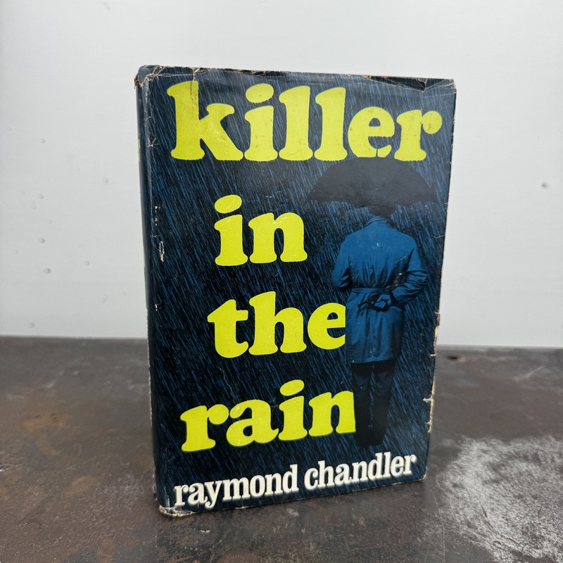 KILLER IN THE RAIN Raymond Chandler 1964 Hardcover w/ DJ 2nd Printing