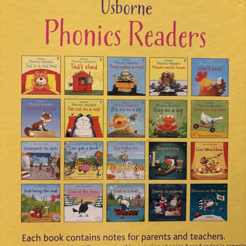 Usborne Phonics Readers Individual Lesson Children’s Books 18 Books Please Read gallery
