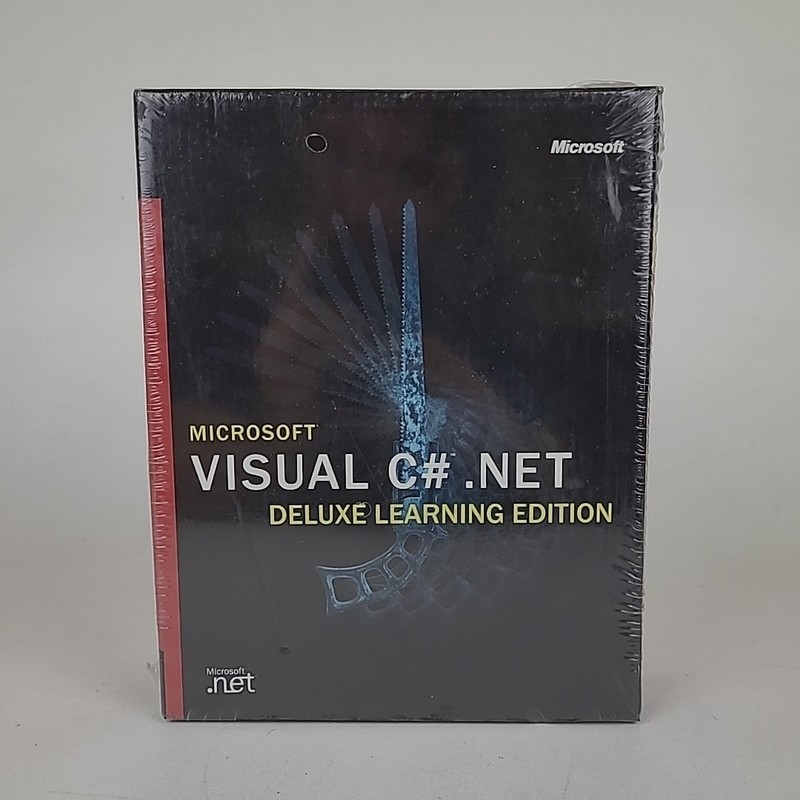 Microsoft Visual C# .NET Deluxe Learning Edition 2002 SEALED BRAND NEW