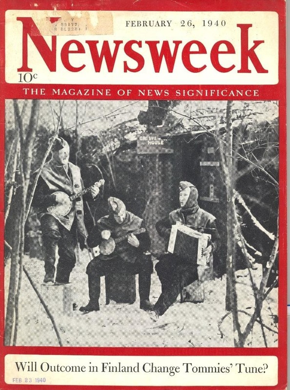 1940 Newsweek Magazine – February 26th issue – World War II