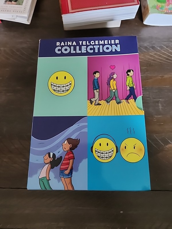 RAINA TELGEMEIER COLLECTION SMILE, DRAMA, GHOSTS, SISTERS (CP448)
