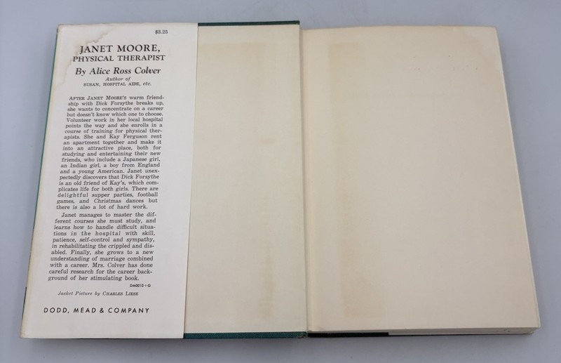 Janet Moore Physical Therapist By Alice Ross Colver (1965) 1st Edition VTG HC gallery