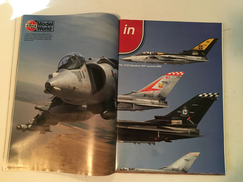 Airfix Model World Magazine with F3 Tornado Poster - June 2011 gallery