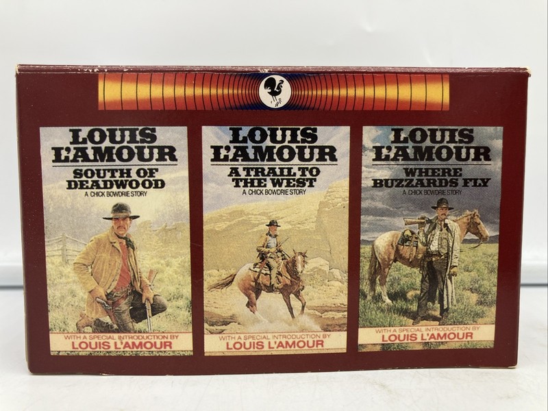 LOUIS LAMOUR 3 HOURS OF GREAT LISTENING WITH CHICK BOWDRIE AUDIO BOX SET