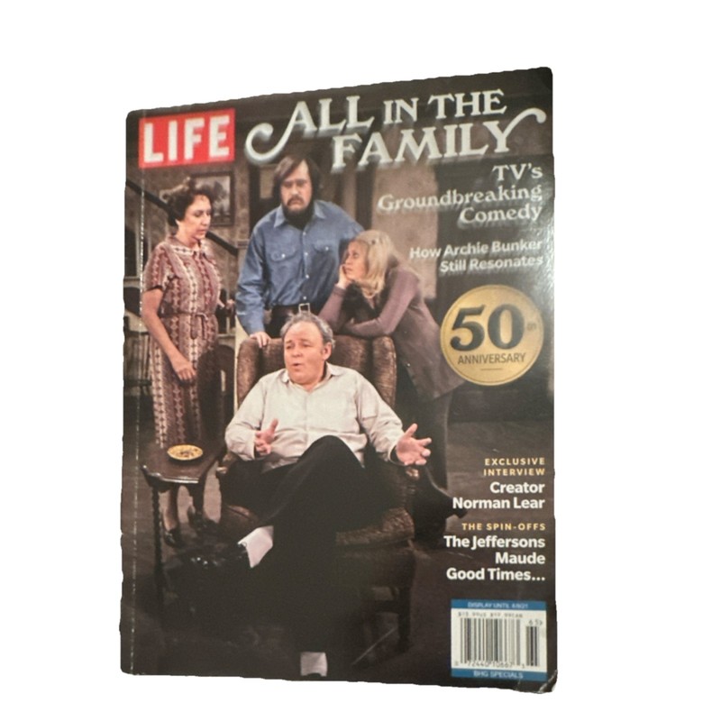 Life Special Edition Illustrated All in the Family TV Comedy 50th Anniversary