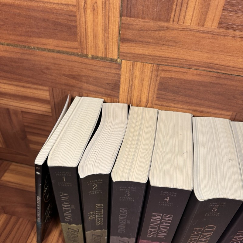 Set Of 10 Zodiac Academy Books 0.5-8.5 gallery