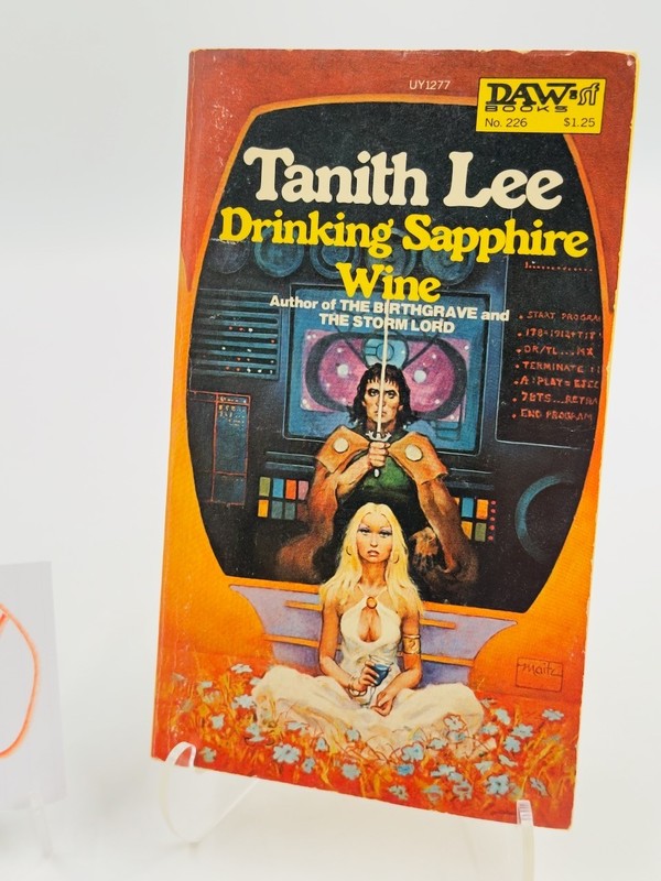 Tanith Lee, DAW PB, Drinking Sapphire Wine 1st Ed 1/1977 gallery