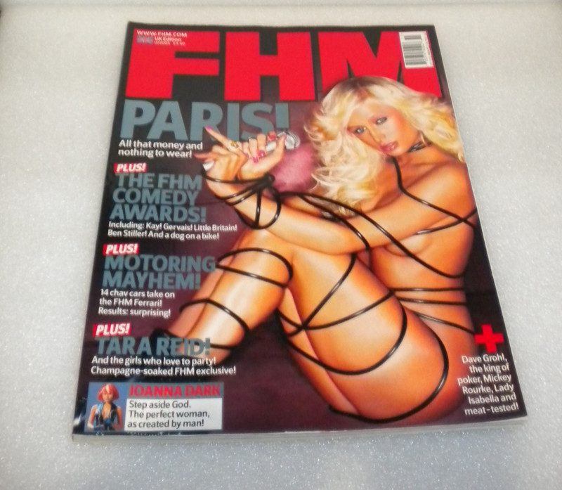 FHM magazine november 2005 paris hilton