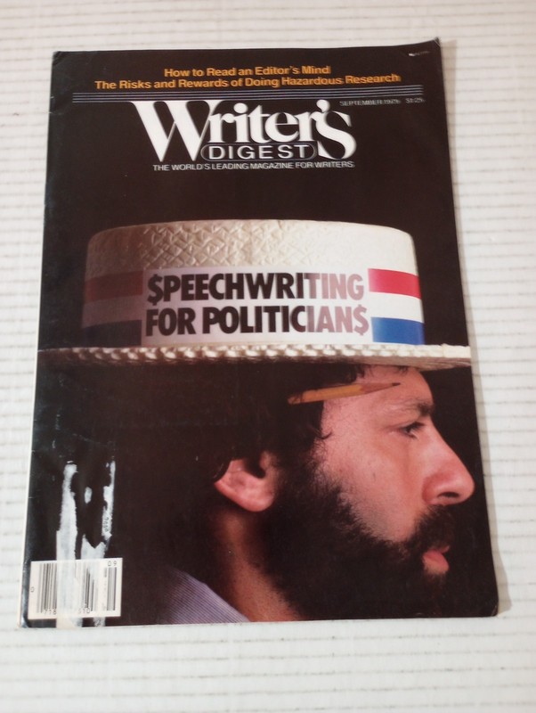 Writer’s Digest Magazine September 1979 Speechwriting For Politicians