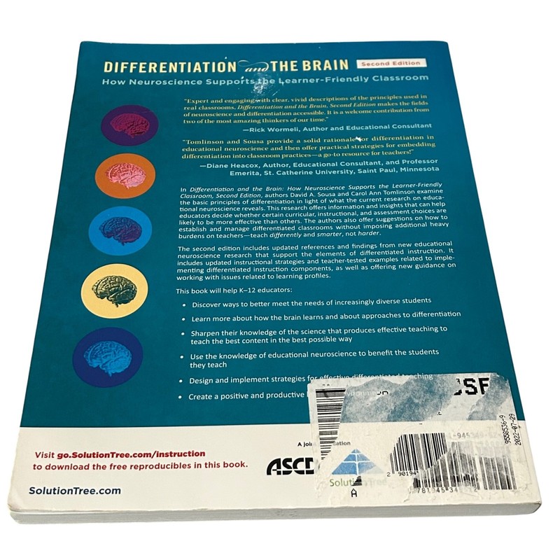 Differentiation and the Brain Second Edition David Sousa Carol Ann gallery