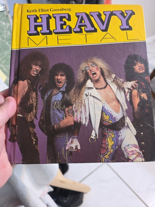 Heavy Metal Hardcover Book By Keith Elliott Greenberg 1986 A Library copy