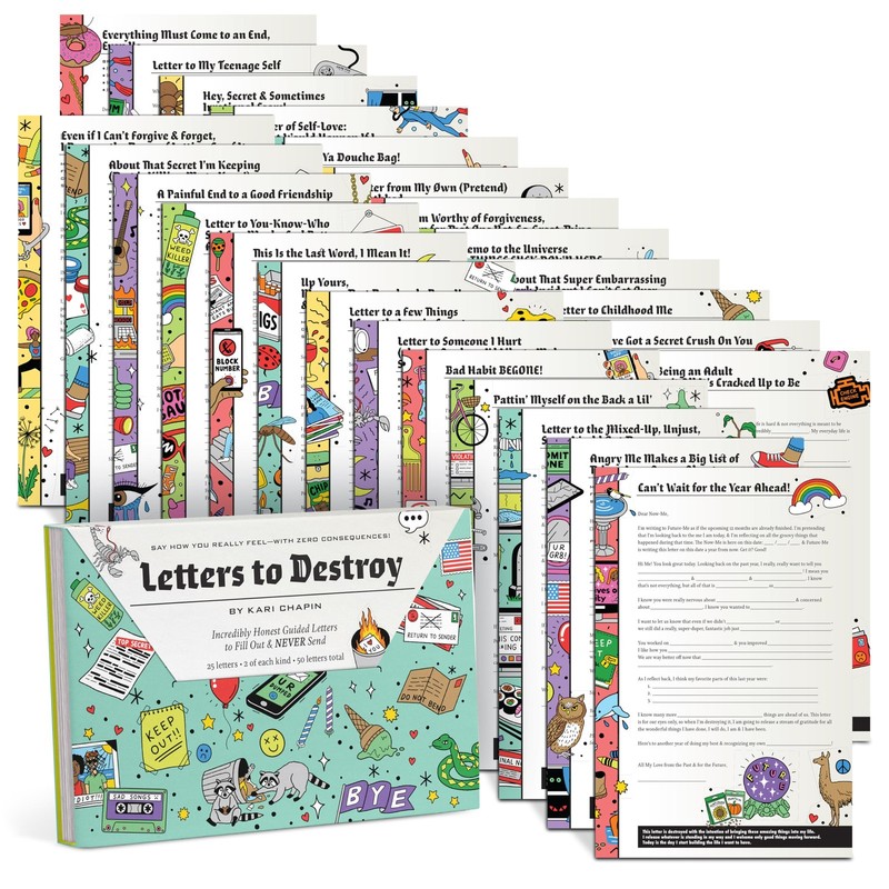 Knock Knock Letters to Destroy Fill-In Letters: An Incredibly Honest Set of …