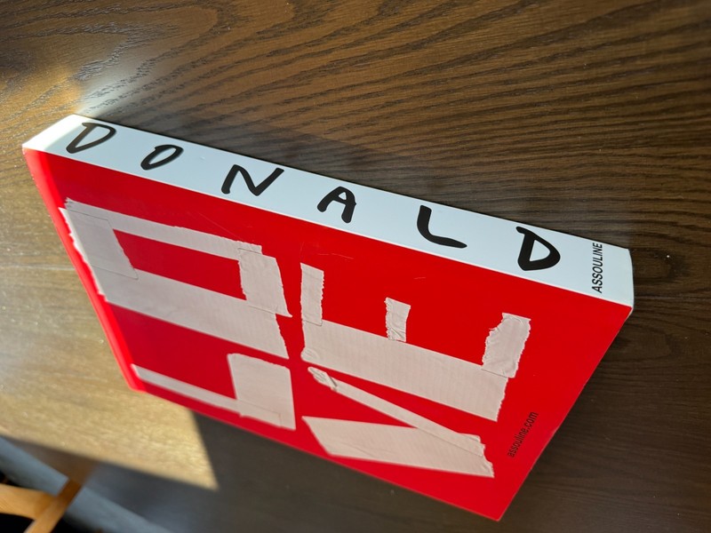 Donald: The Book - Art by Donald Robertson 2017 Assouline Hardcover John Demsey gallery