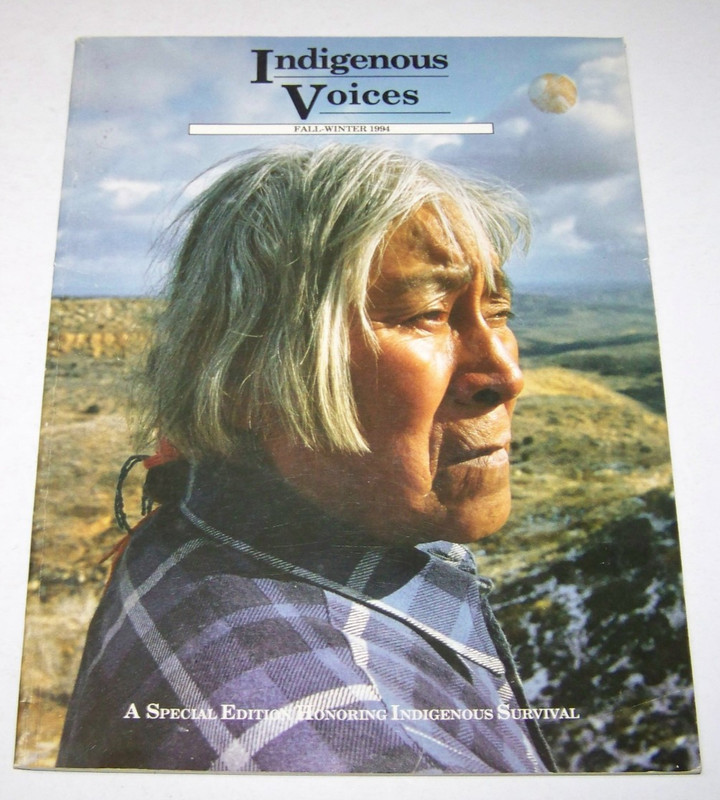 Turtle Quarterly Magazine Fall-Winter 1994 Indigenous Voices Native American