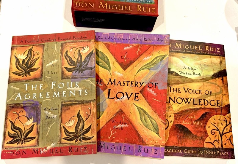 The Four Agreements Toltec Wisdom Collection : 3 PB Boxed Set by Don Miguel Ruiz gallery