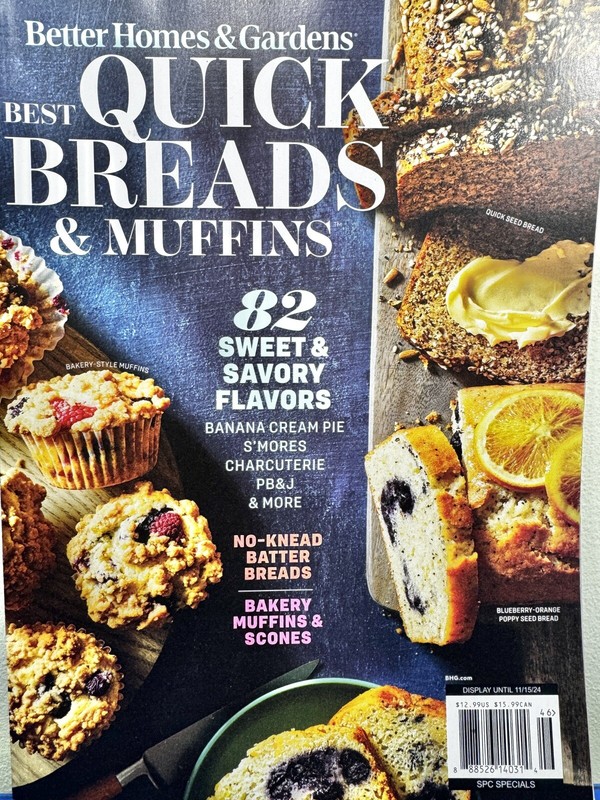 Better Homes & Gardens Magazine Best Quick Breads & Muffins