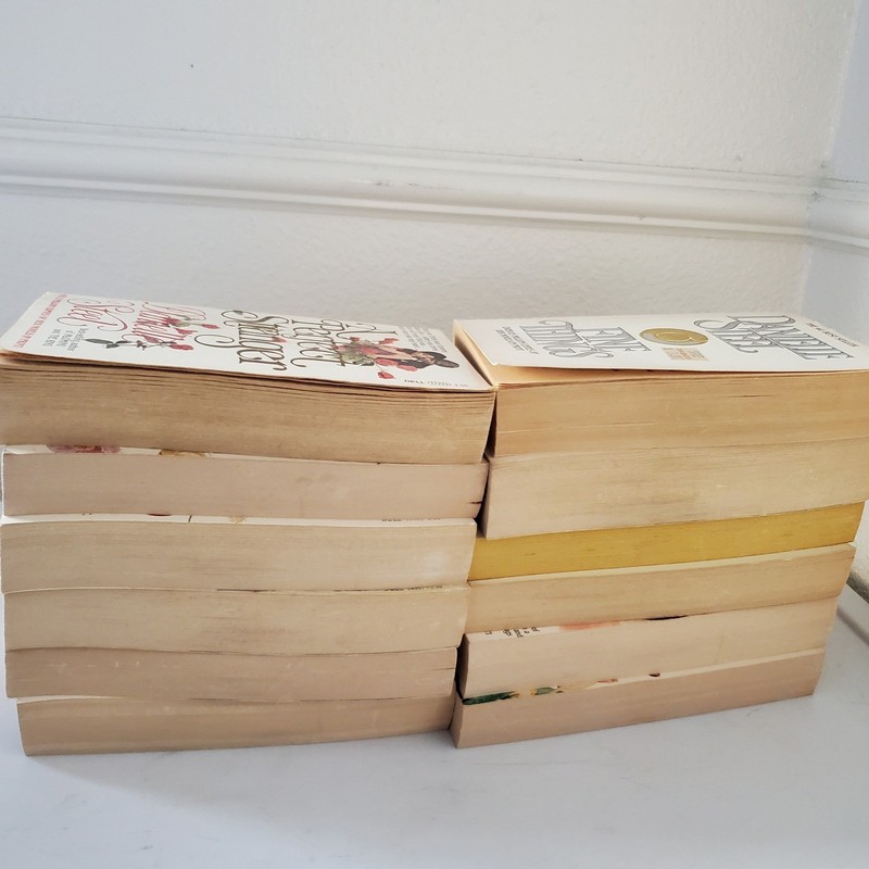 Danielle Steel Vintage Paperback Book Lot of 12 Romance Novels Dell Pocket Books gallery