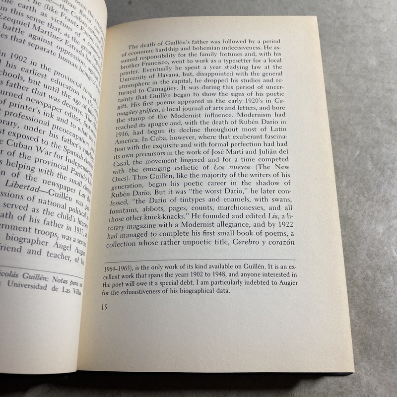 Patria o Muerte, Great Zoo & Other Poems - Nicolas Guillen 1972 1st Print / HAS gallery