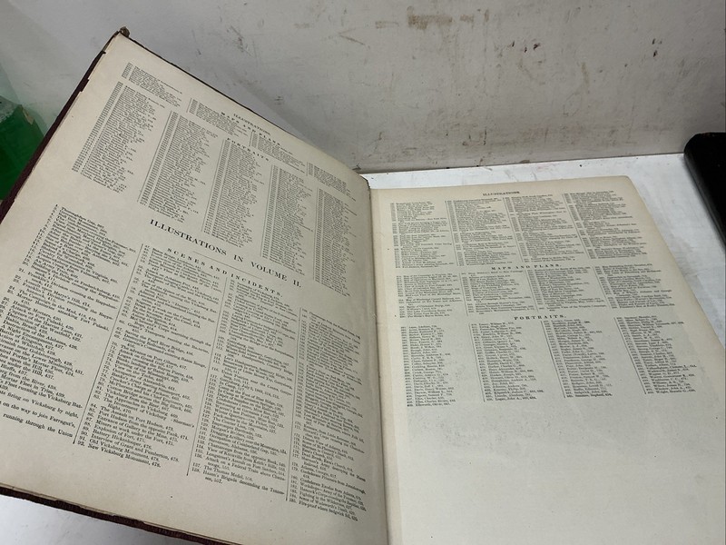 1894 Vol. 1&2 Harper's Pictorial History Civil War McDonnell Bros Illustrated gallery