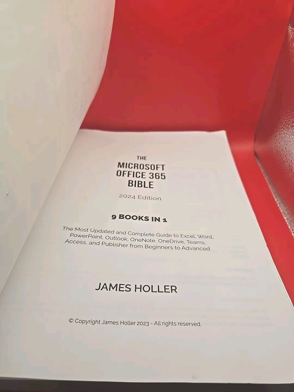 The Microsoft Office 365 Bible - 2024 - 9 Books in 1 New Oversized Paperback gallery