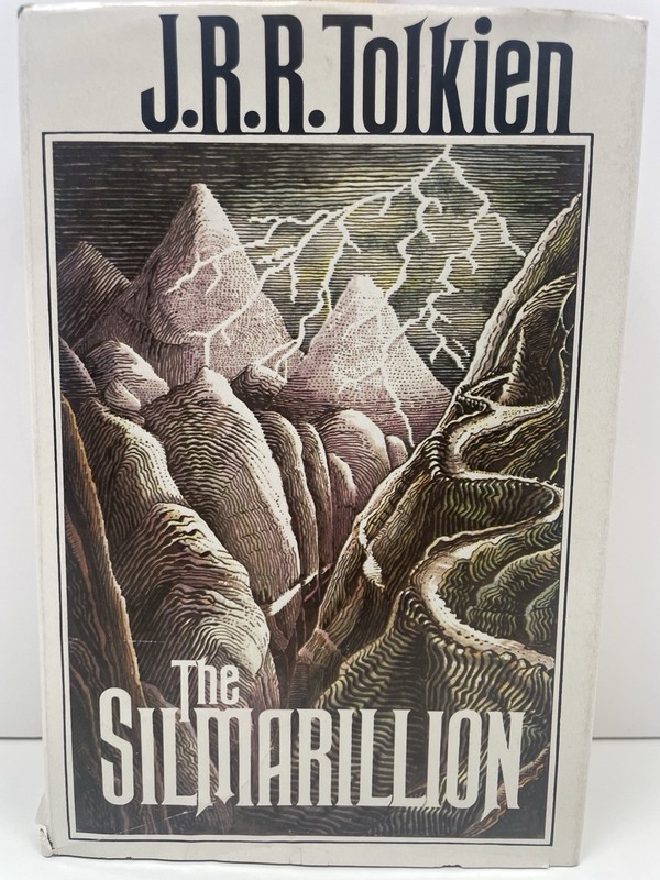 The Silmarillion with map! JRR Tolkien First American Bookclub Ed, 3rd Printing