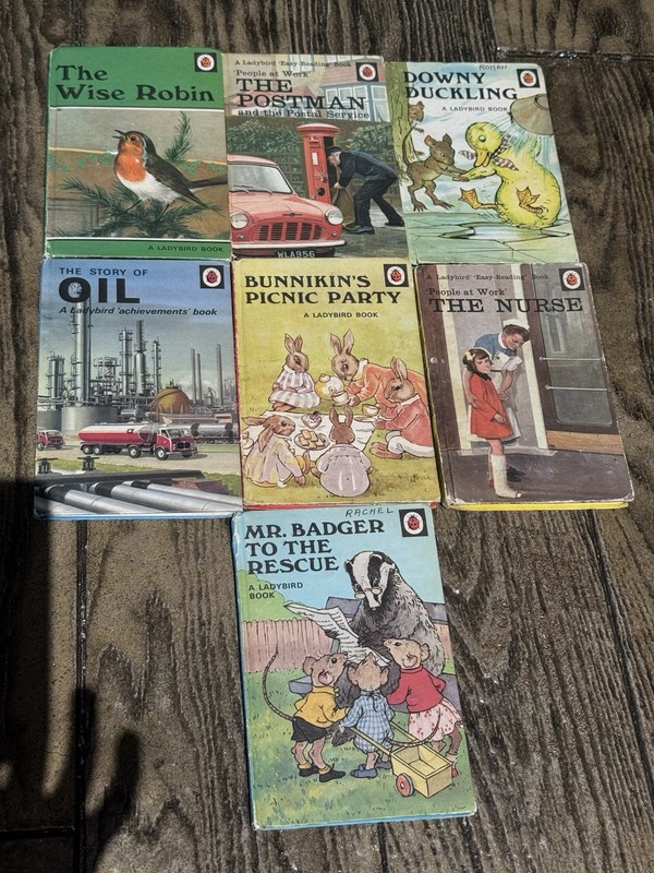 Ladybird Books Lot of 7 Hardcover Illustrated Picture Books Ages 4-8