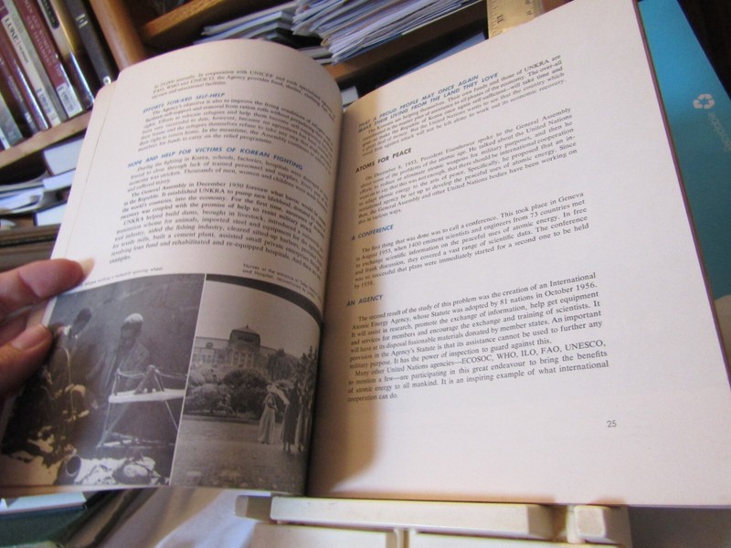 United Nations promo book 1957 How Peoples Work Together 94 pages UN photos gallery
