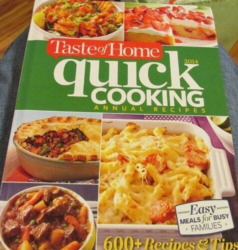 2014 Quick Cooking Annual Recipes – Hardcover By Catherine Cassidy – GOOD