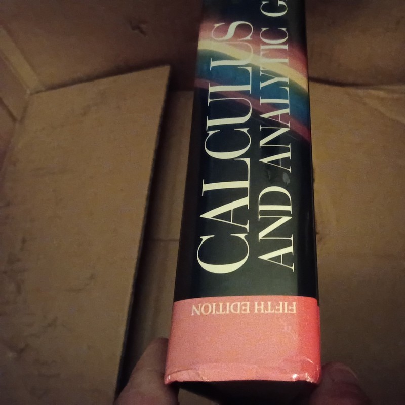 Calculus and Analytic Geometry by Sherman K. Stein and Anthony Barcellos (1992, gallery