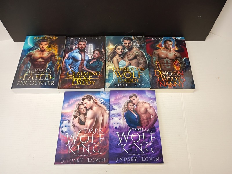 Roxie Ray & Lindsey Devin Books Lot! Forbidden Wolf Daddy,Dragon Daddy’s Nanny!